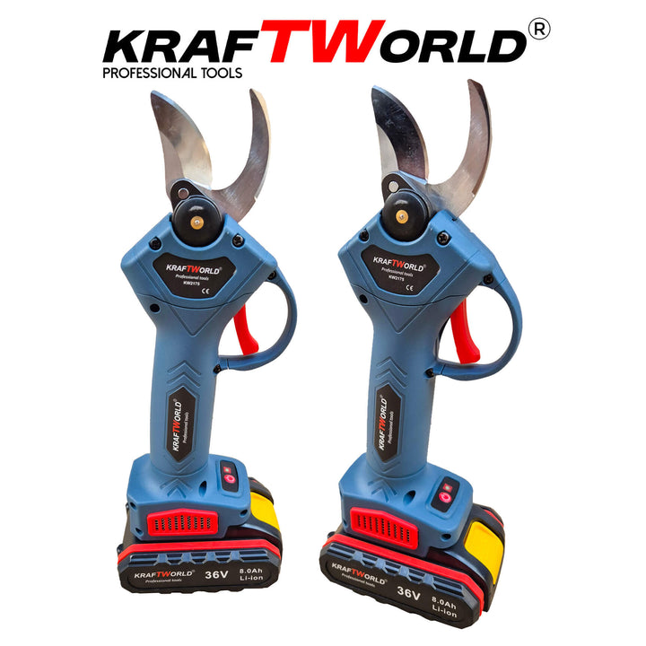 Акумулаторна Лозарска Ножица KraftWorld 36V