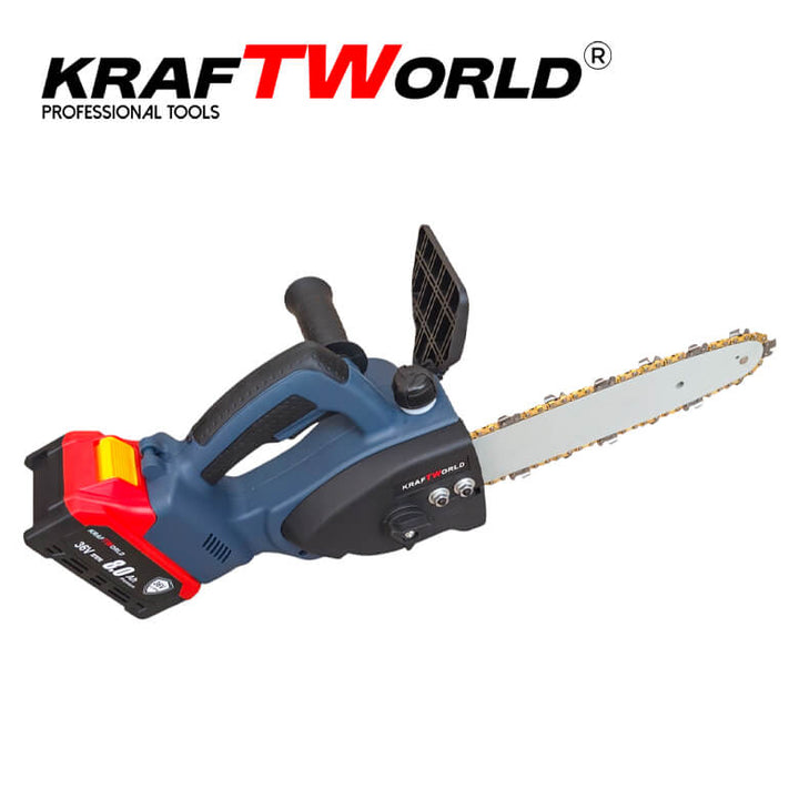 KraftWorld 36V Трион с 2 Батерии и Автоматично Омасляване