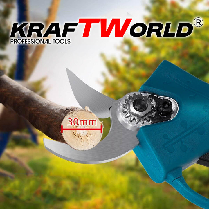 Акумулаторна Лозарска Ножица KraftWorld 36V